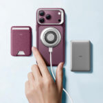 ESR - Classic Hybrid HaloLock Kickstand - iPhone 18 Pro Max / iPhone 17 Pro Max - Frosted Deep Burgundy