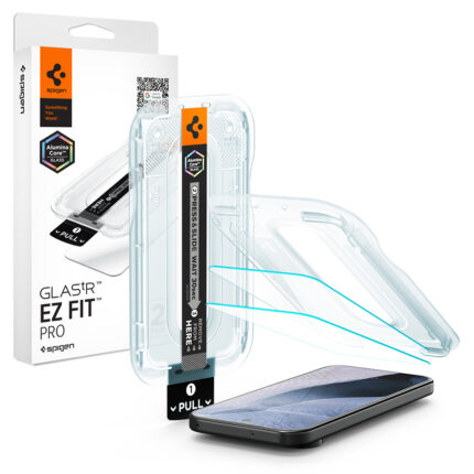 Spigen - (2 pack) Glas.tR EZ-FIT Pro (AGL11485) - Google Pixel 11 Pro XL - Clear