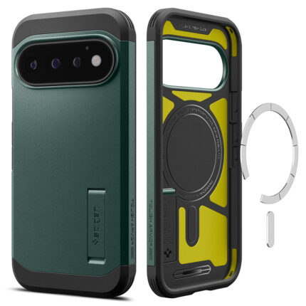 Spigen - Tough Armor MagSafe (ACS11859) - Google Pixel 11 Pro - Abyss Green