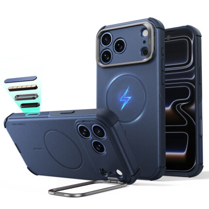 ESR - Cyber Armor Kickstand - iPhone 18 Pro / iPhone 17 Pro - Blue
