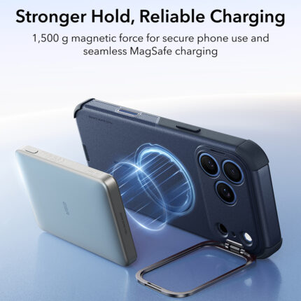 ESR - Cyber Armor Kickstand - iPhone 18 Pro / iPhone 17 Pro - Blue