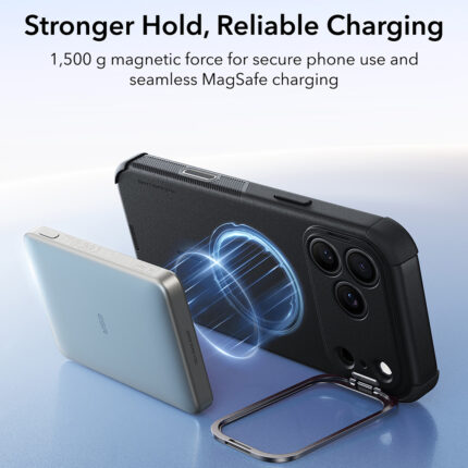 ESR - Cyber Armor Kickstand - iPhone 18 Pro / iPhone 17 Pro - Black