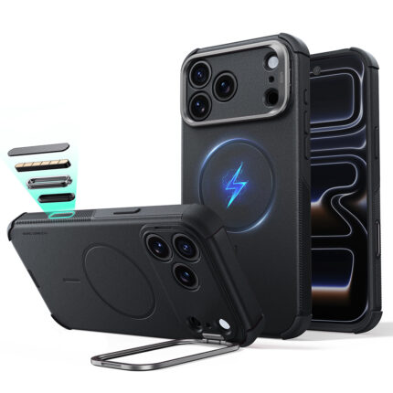 ESR - Cyber Armor Kickstand - iPhone 18 Pro / iPhone 17 Pro - Black