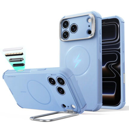 ESR - Cyber Armor Kickstand - iPhone 18 Pro / iPhone 17 Pro - Light Blue