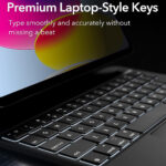 ESR - Rebound Magnetic Keyboard - iPad 10 (2022) 10.9 / 11 (2025) - Black