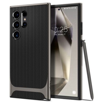 Spigen - Neo Hybrid (ACS07305) - Samsung Galaxy S24 Ultra - Gunmetal